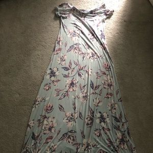 Full Length Maternity Dress